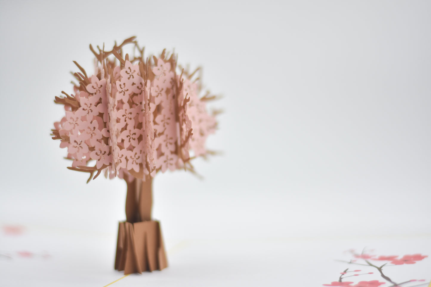 Cherry Blossom Pop Up Card