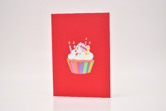 Cupcake Pop Up Card