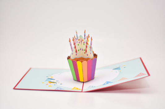 Cupcake Pop Up Card