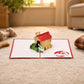 Dog House 3D pop-up card by PopJoy Cards - lifestyle scene
