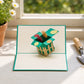 Garden Box 3D pop-up card by PopJoy Cards - lifestyle scene