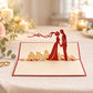 Garden Wedding 3D pop-up card by PopJoy Cards - lifestyle scene