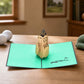 Golf 3D pop-up card by PopJoy Cards - lifestyle scene
