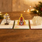 Holiday Variety Pack of 3 pop-up cards by PopJoy Cards - lifestyle scene