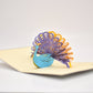 Peacock 3D pop-up card by PopJoy Cards