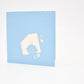 New Born Baby in Stroller pop-up card with envelope
