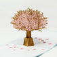 Cherry Blossom pop-up card blue cover variant