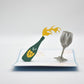Celebration Champagne pop-up card front cover