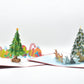 Christmas Tree Pack of 2 pop-up cards by PopJoy Cards