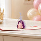 Princess 3D pop-up card by PopJoy Cards - lifestyle scene