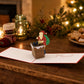 Santa Comes Down the Chimney 3D pop-up card by PopJoy Cards - lifestyle scene