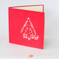 Christmas Tree Pop Up Card (Colourful)