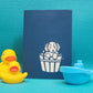 Dog Bath Pop Up Card