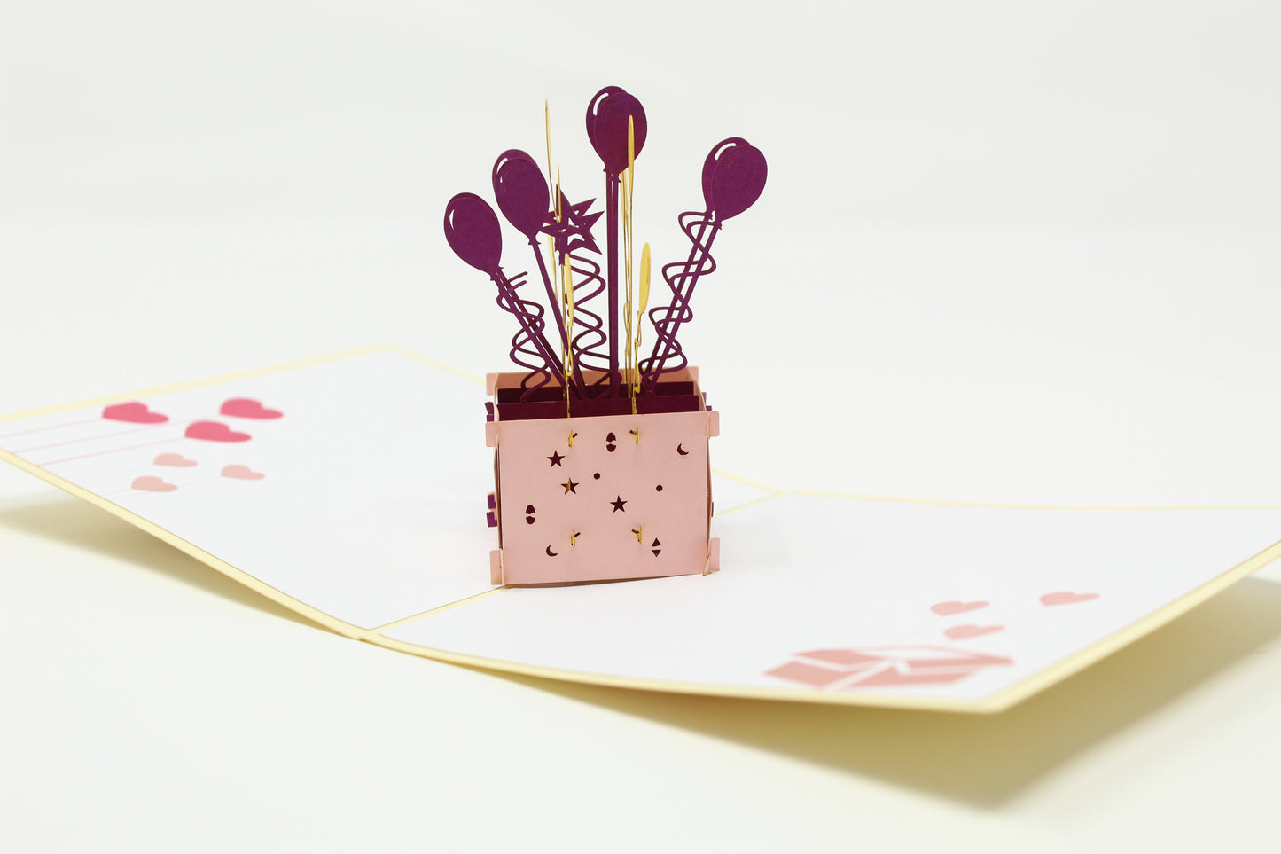 Balloon Pop Up card