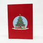 Christmas Tree Pop Up Card_Front