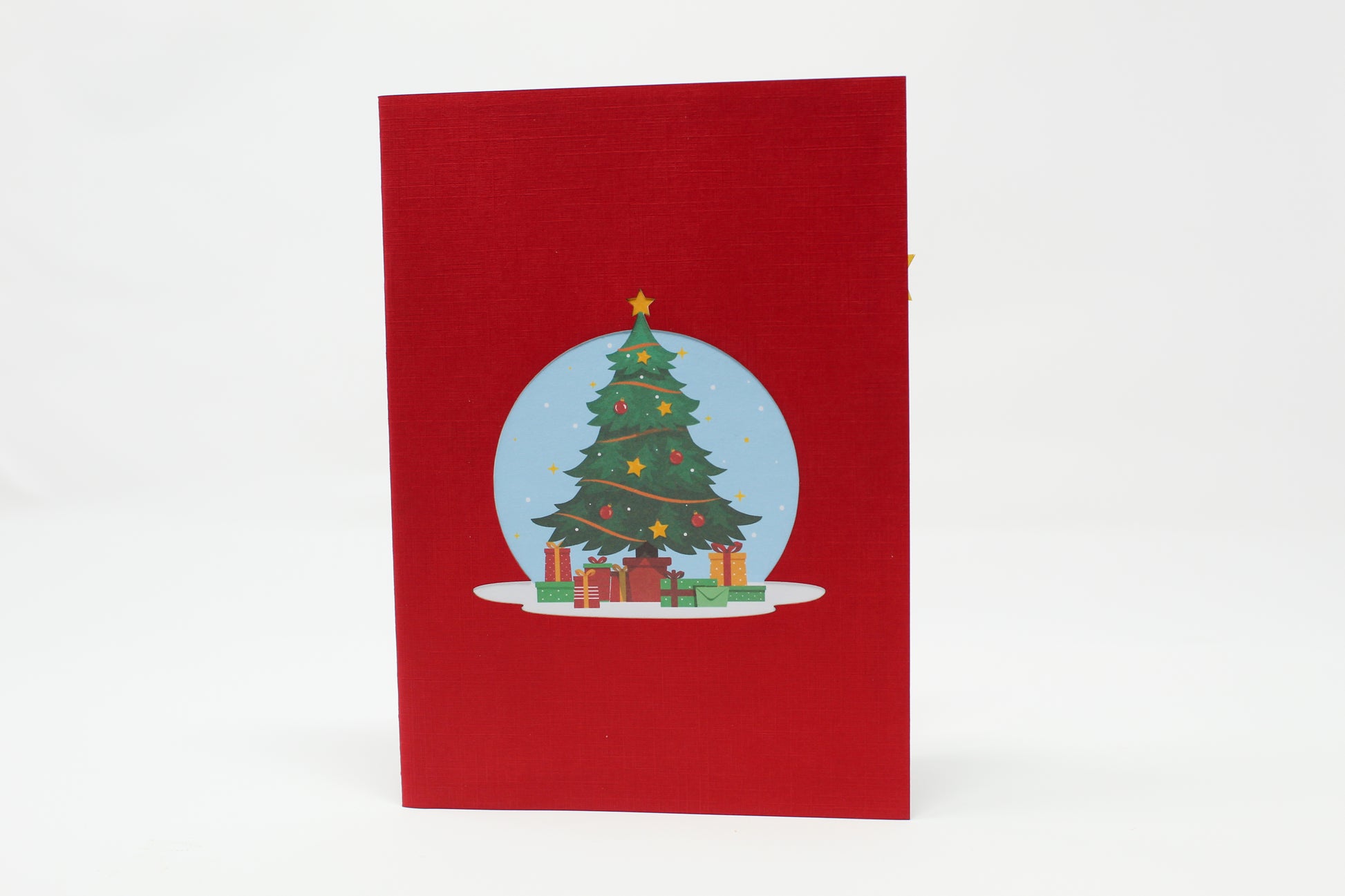 Christmas Tree Pop Up Card_Front