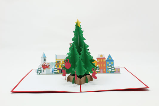 Christmas Tree Pop Up Card