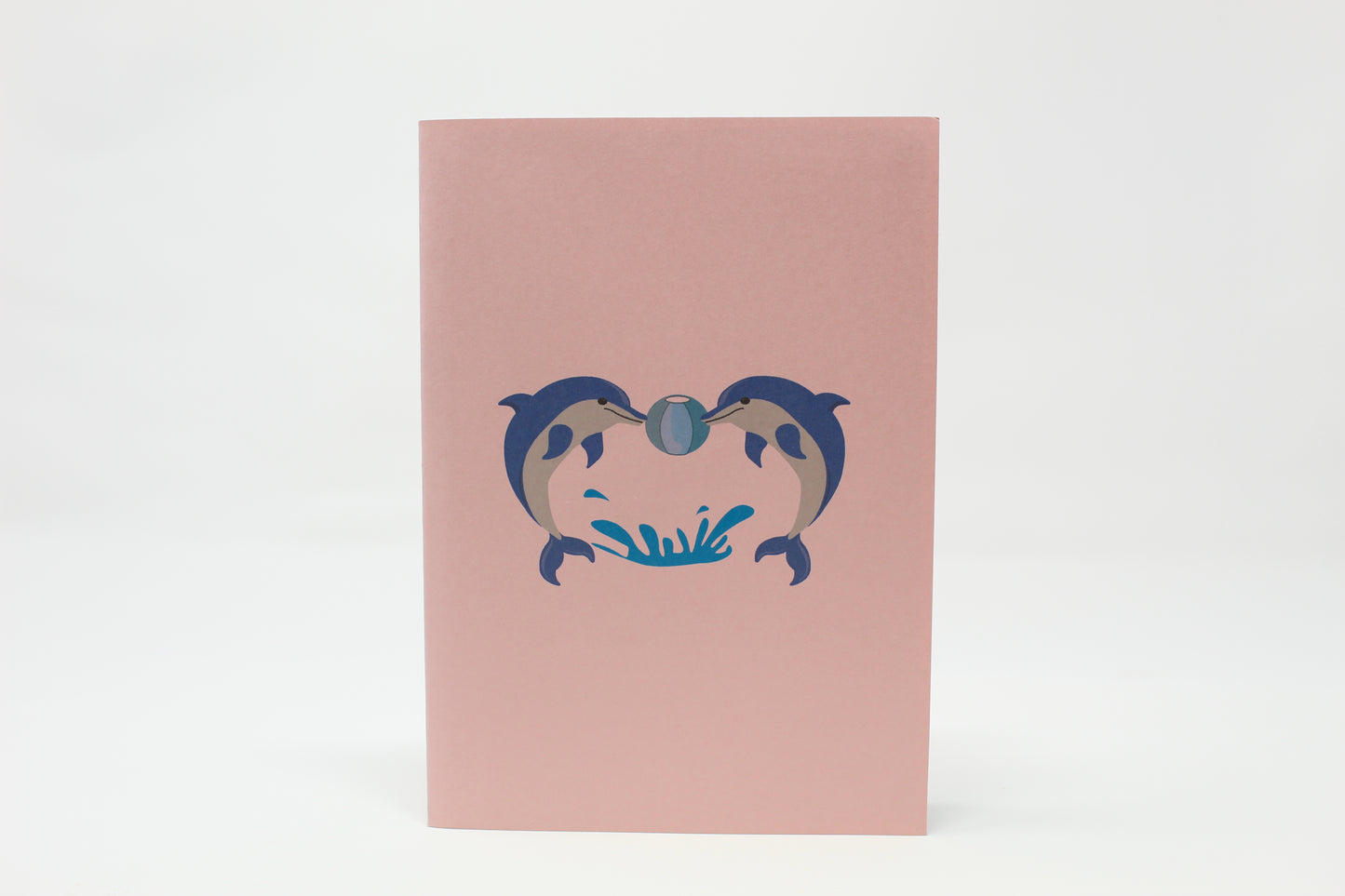 Dolphin Front Pop Up Card