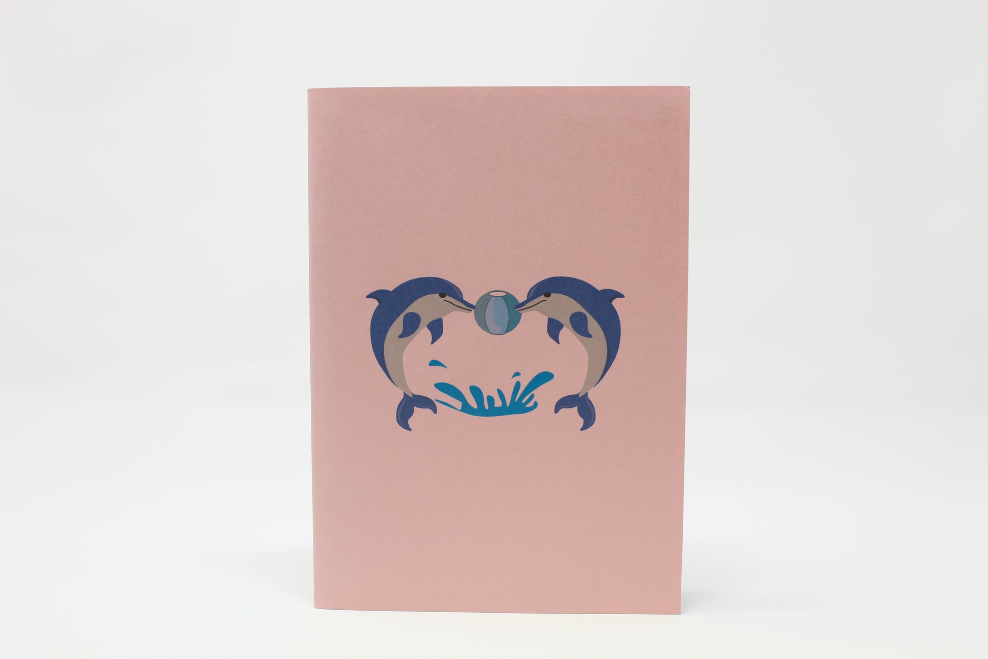 Dolphin Front Pop Up Card