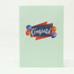 Congrats Pop Up Card