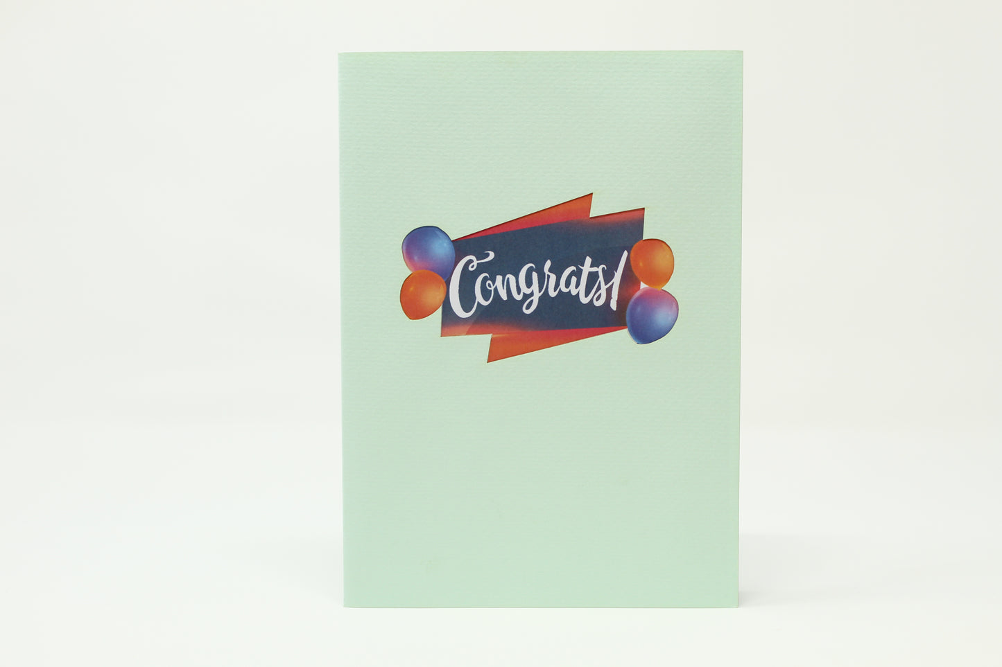 Congrats Pop Up Card