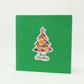 Christmas Tree Pop Up Card Front
