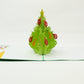 Christmas Tree Pop Up Card with Ornaments