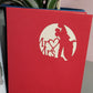 Mr. and Mrs. Pop Up Card