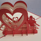 Mr. and Mrs. Pop Up Card