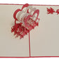Mr. and Mrs. Pop Up Card