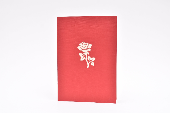 Roses Pop Up Card
