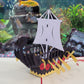 Viking Pirate Ship Pop Up Card