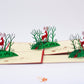 Reindeer Christmas Pop Up Card Pack (2 cards)