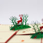 Reindeer Christmas Pop Up Card Pack (2 cards)