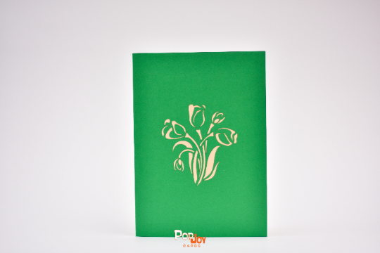 Tulips Pop Up Card