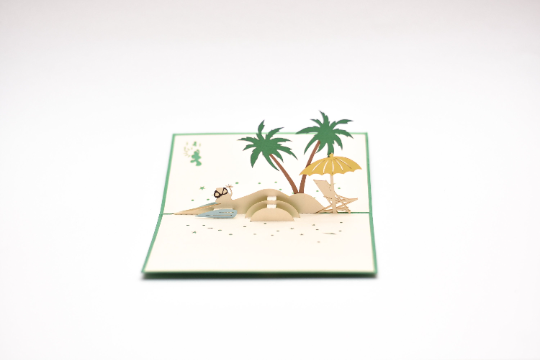 Vacation Pop Up Card